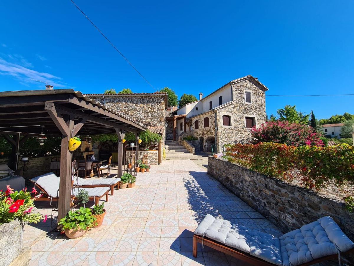 Mes Maisons Gardoises, Two Gites Sleeping 13 With Two Private Pools, Kids Room, Laundry, Disco, Free Wifi, Linen And Dog'S Are Welcome Gagnieres Exterior photo