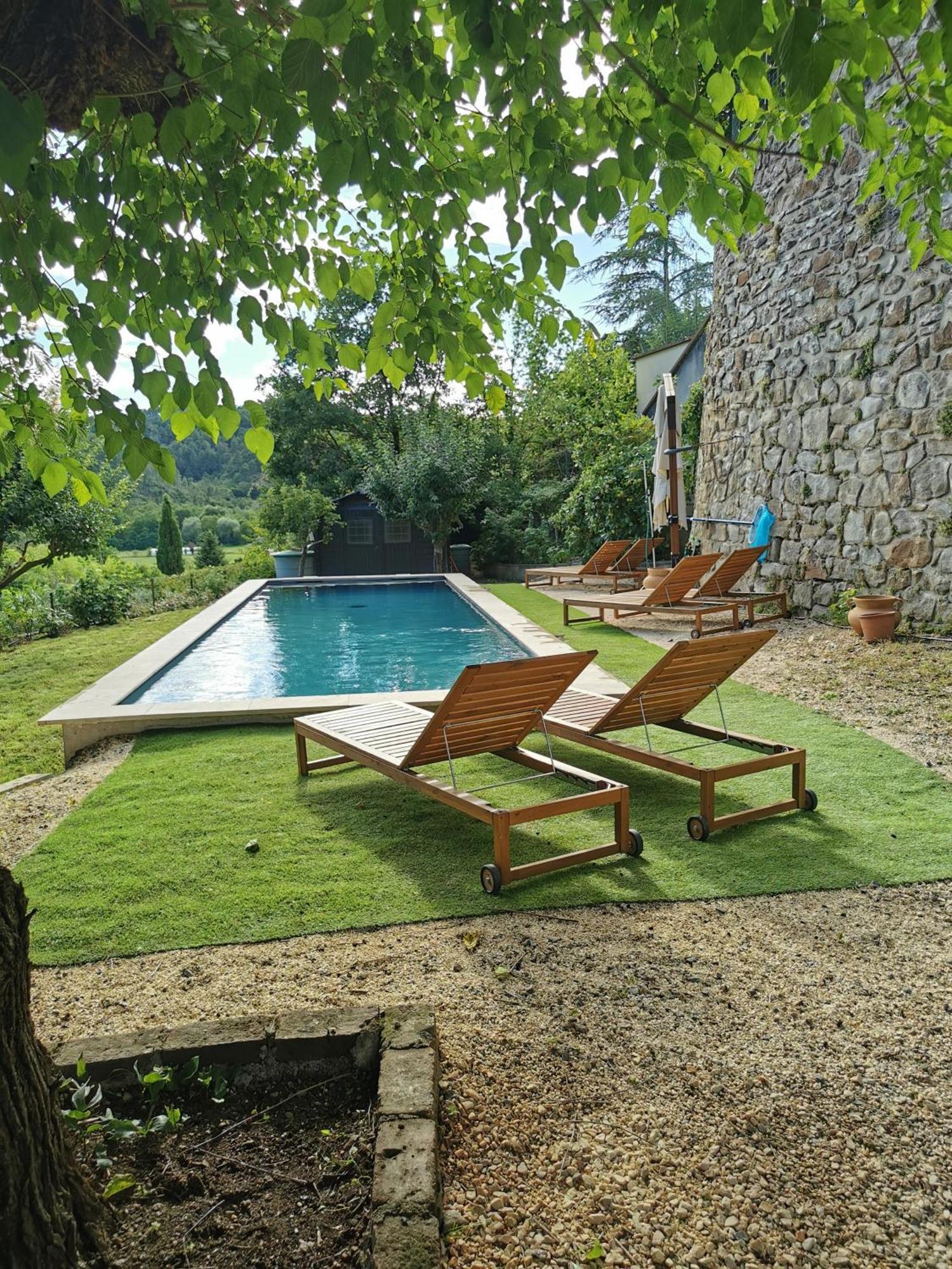 Mes Maisons Gardoises, Two Gites Sleeping 13 With Two Private Pools, Kids Room, Laundry, Disco, Free Wifi, Linen And Dog'S Are Welcome Gagnieres Exterior photo